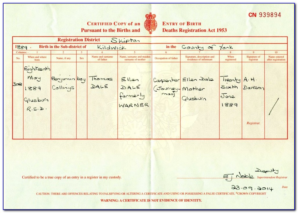 Copy Of Birth Certificate Malden Ma