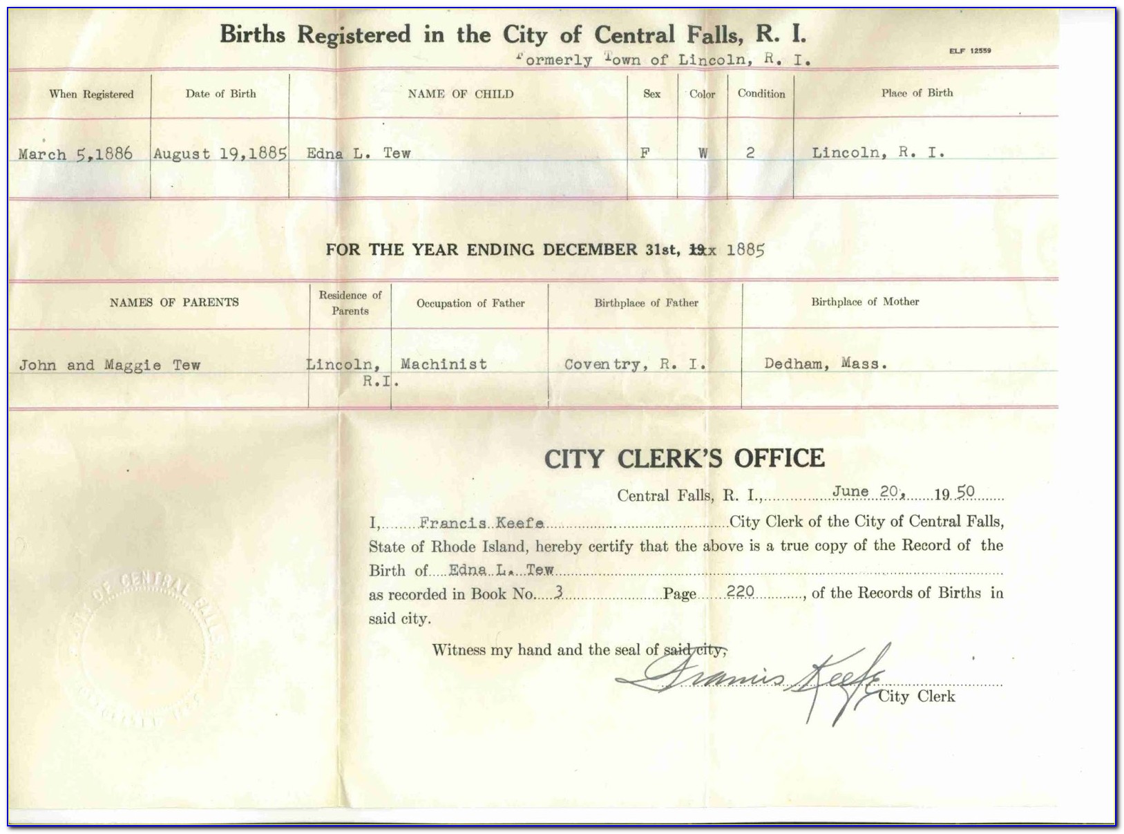 Copy Of Birth Certificate Puerto Rico
