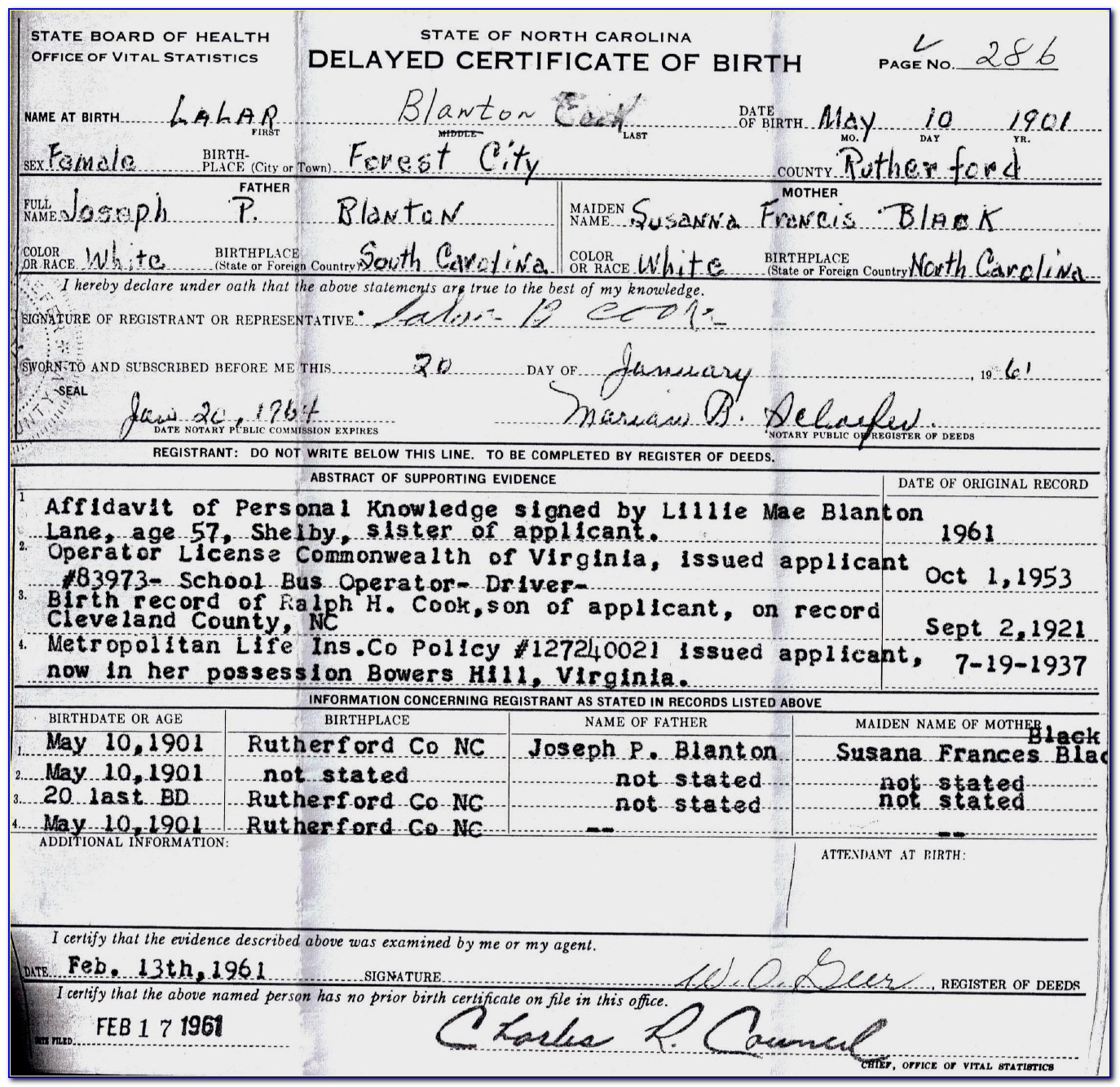 Copy Of Birth Certificate Wilmington Nc