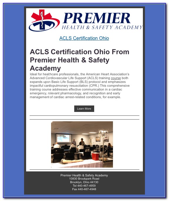 Cpr Certification Dayton Ohio