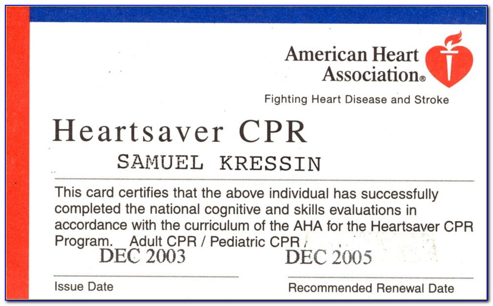 Cpr First Aid Certification Online Osha