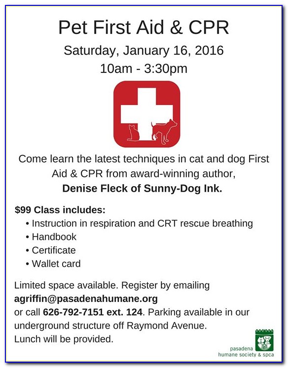 Cpr First Aid Certification Pasadena Ca