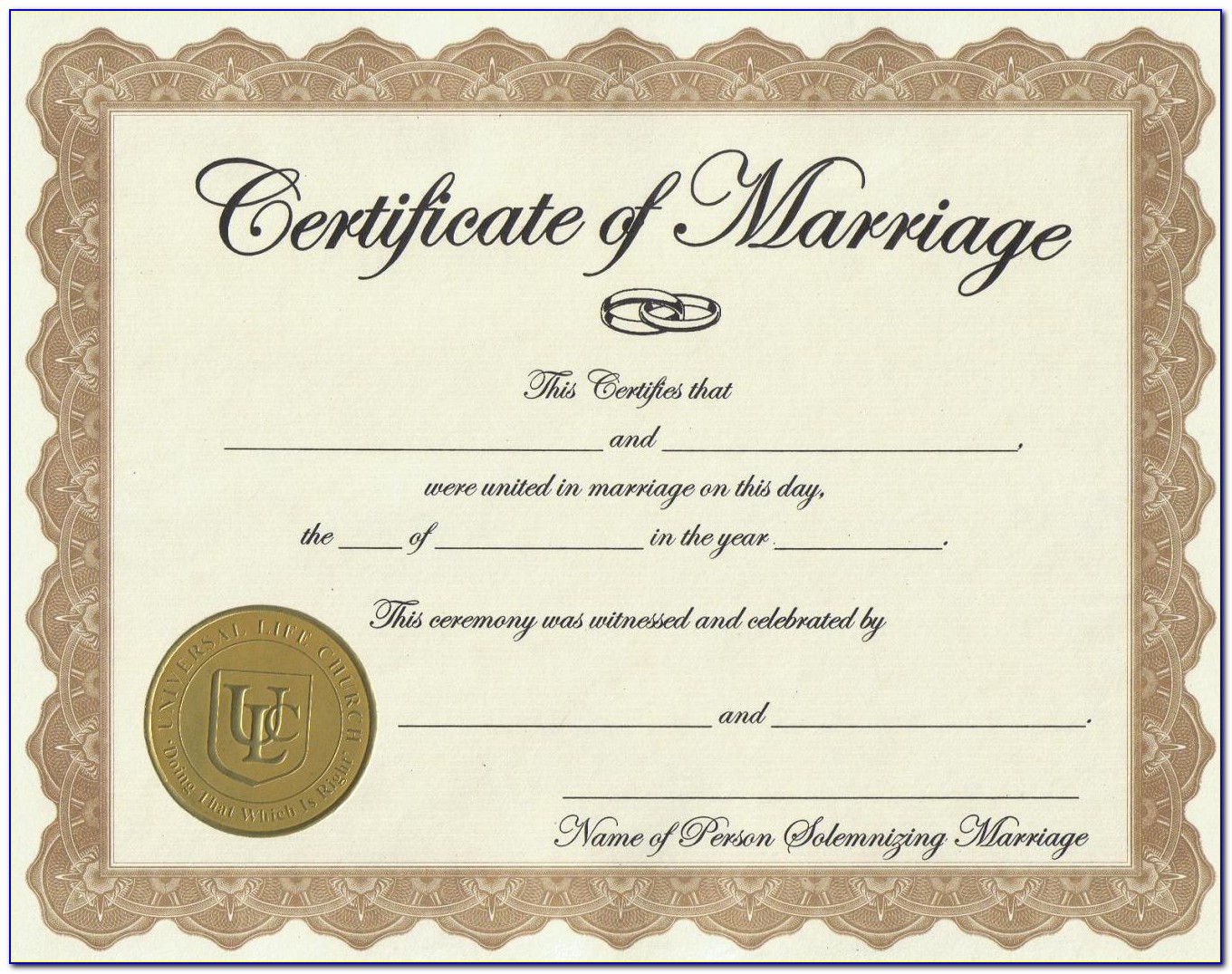 Create Fake Marriage Certificate Online Free Uk