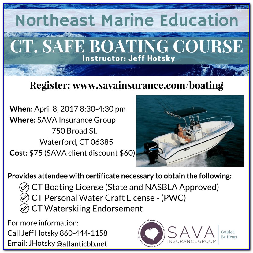 Ct Boating Certificate Lookup