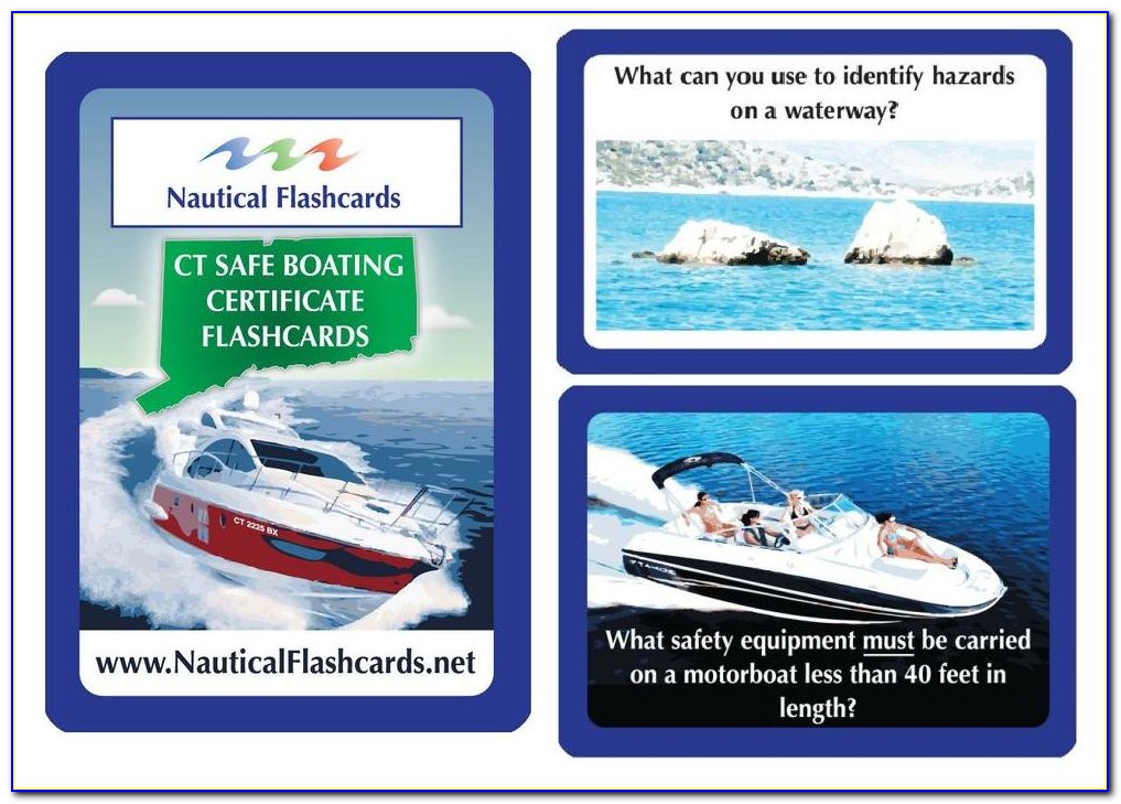 Ct Boating Certificate Replacement