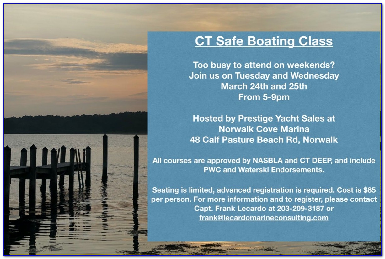 Ct Boating Test