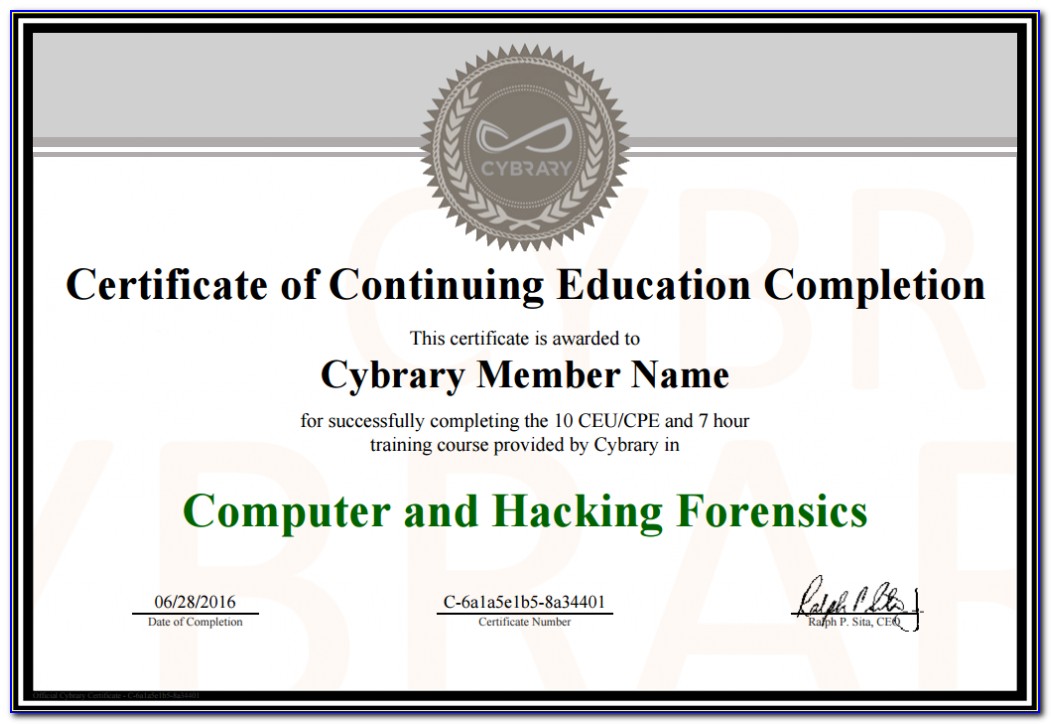 Cyber Forensic Certification