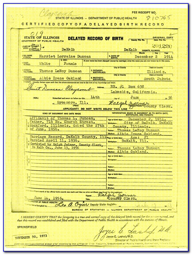 Dekalb County Indiana Birth Certificates