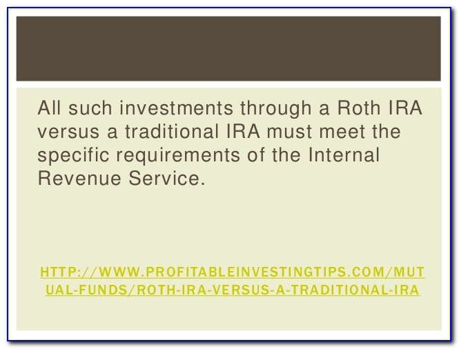 Difference Between Roth Ira And Certificate Of Deposit