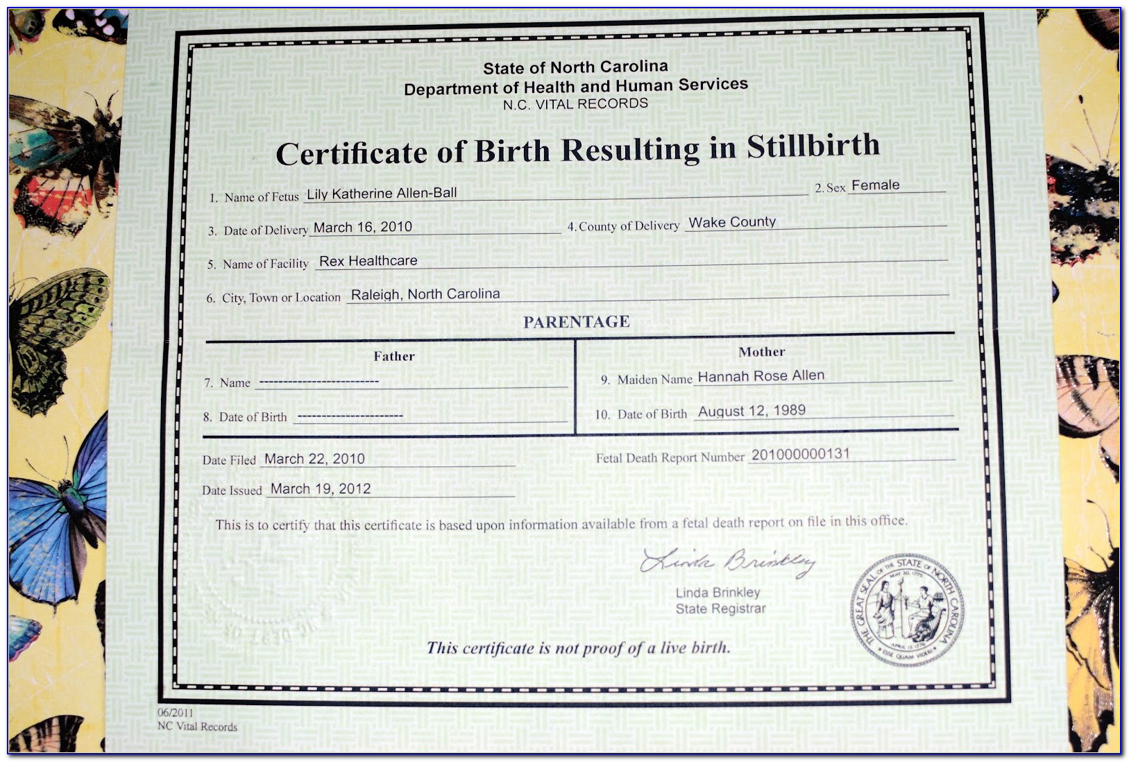Duplicate Birth Certificate Charlotte Nc