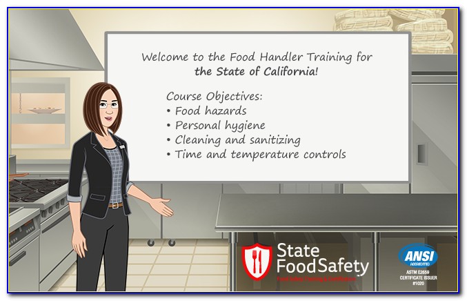 Food Safe Certificate Online Alberta