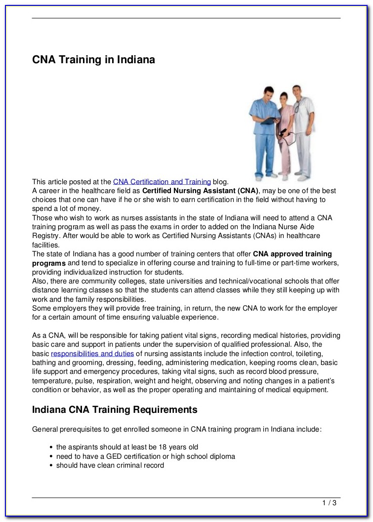Free Cna Training Knoxville Tn