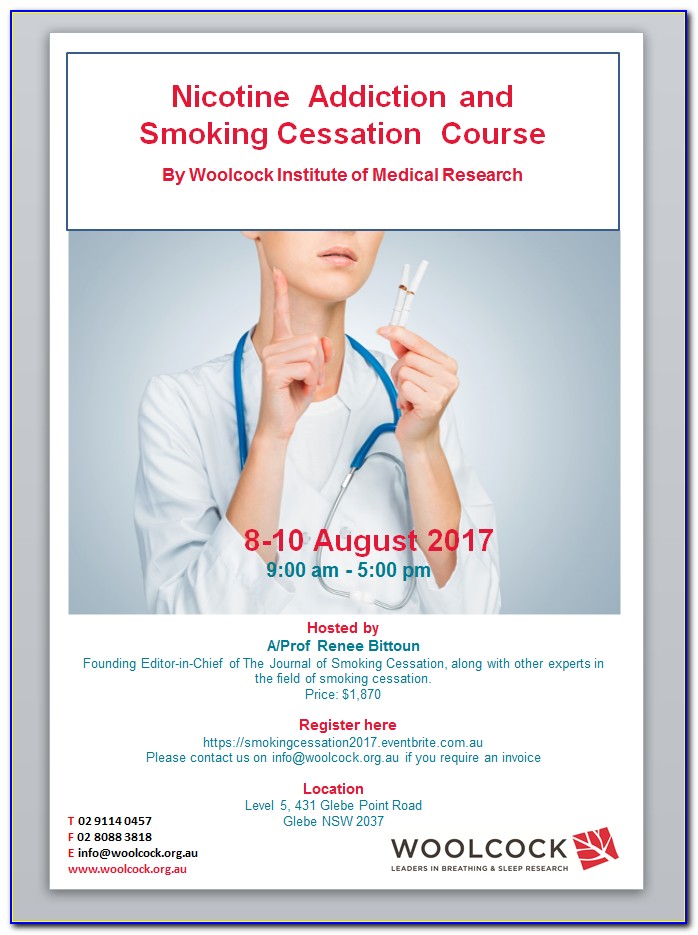 Free Online Smoking Cessation Training