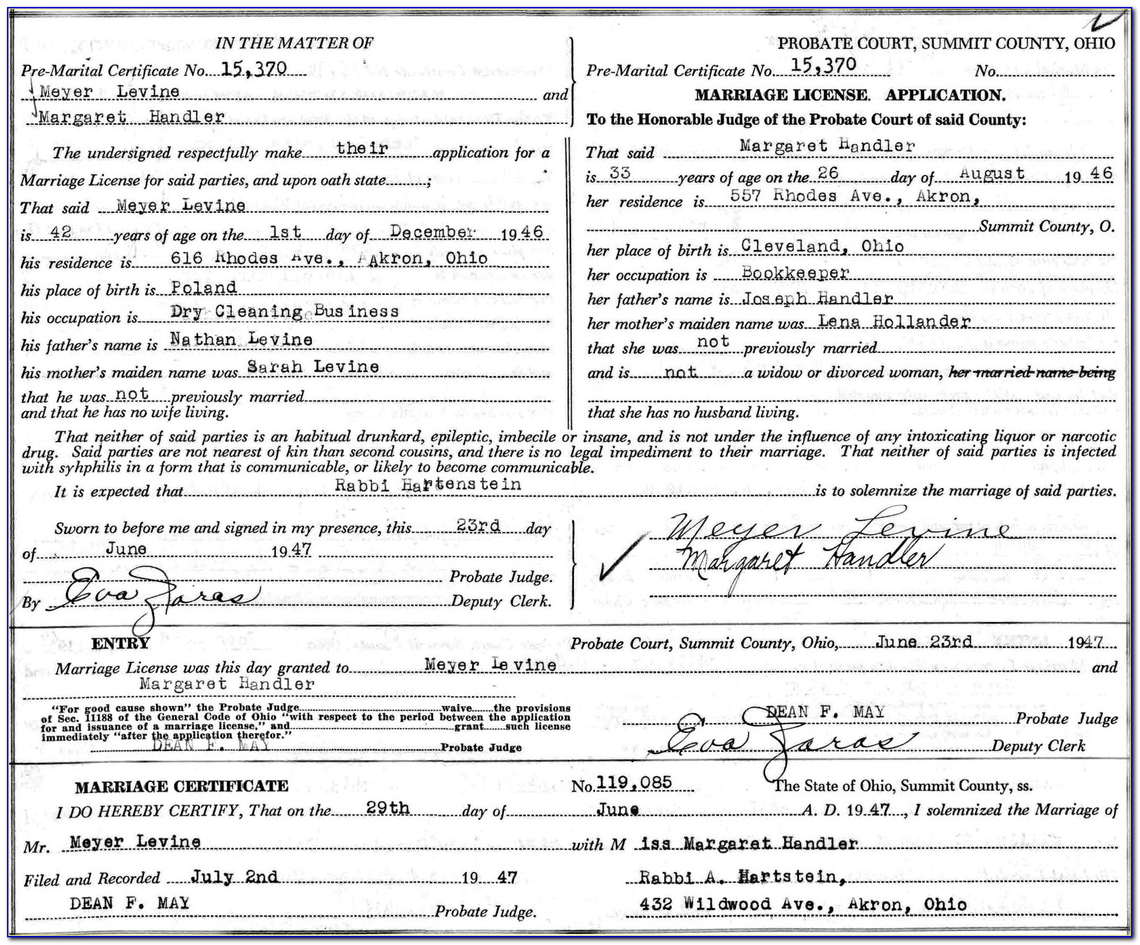 Get Birth Certificate Akron Ohio