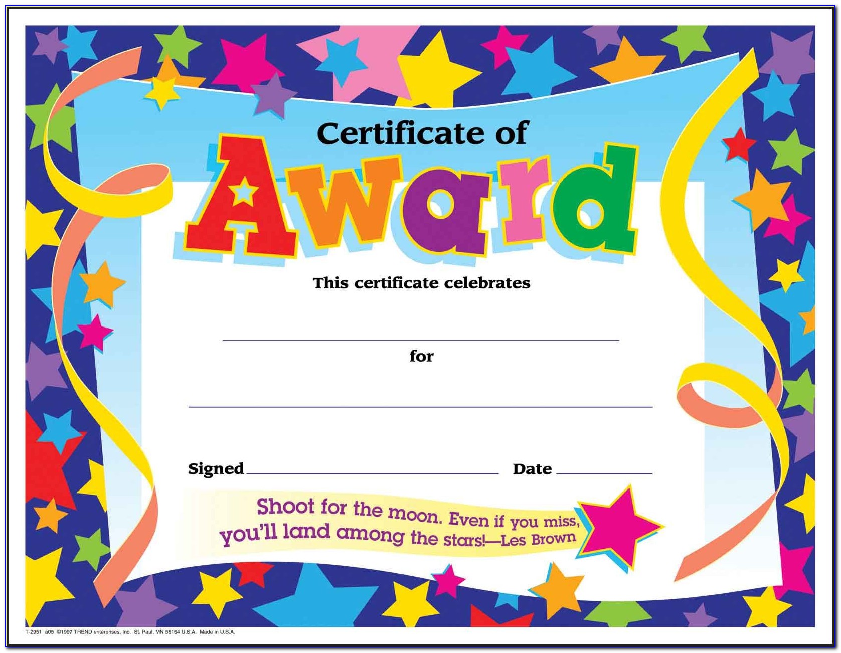 Hayes Certificates And Awards Templates