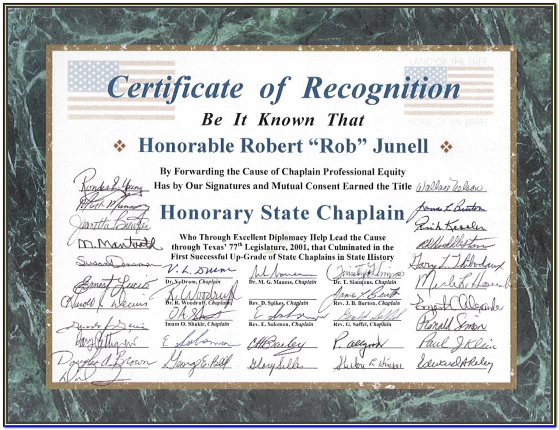 Jail Chaplain Certification