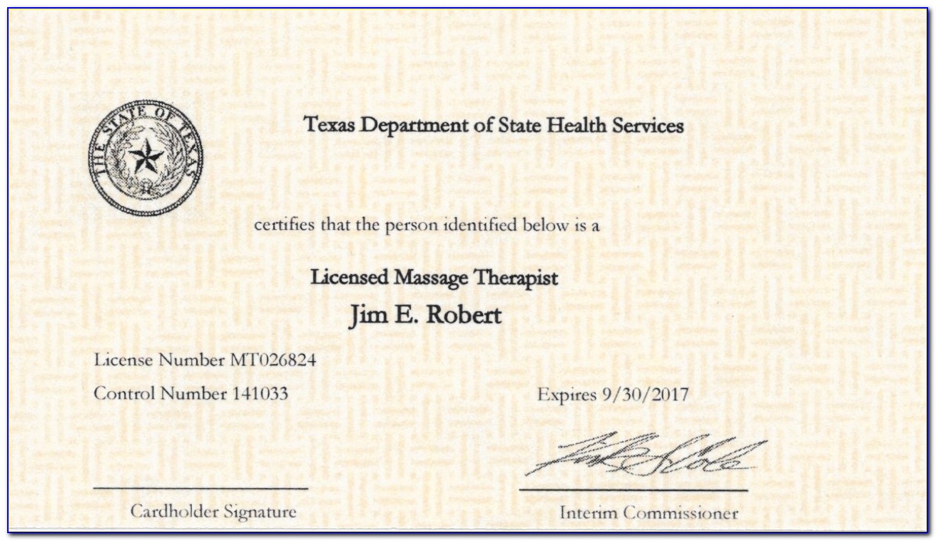 Lpc Certification Texas