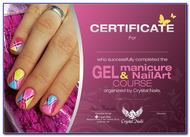Manicure Pedicure Certificate Course Online