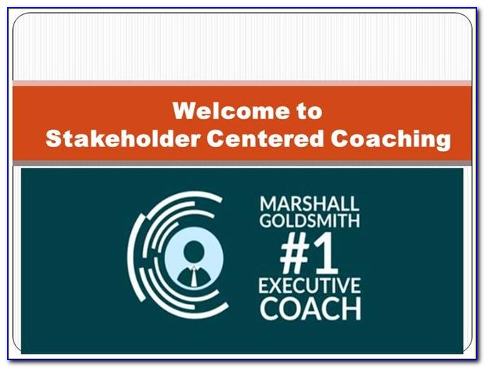 Marshall Goldsmith Coaching Certification Singapore