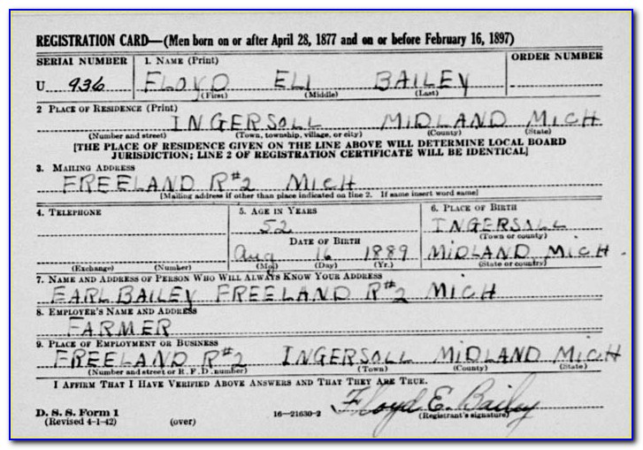 Midland Mi Birth Certificate