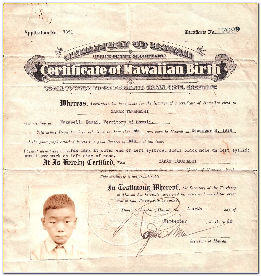 Napa County Birth Certificates