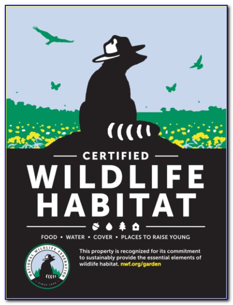 National Wildlife Backyard Habitat Certification