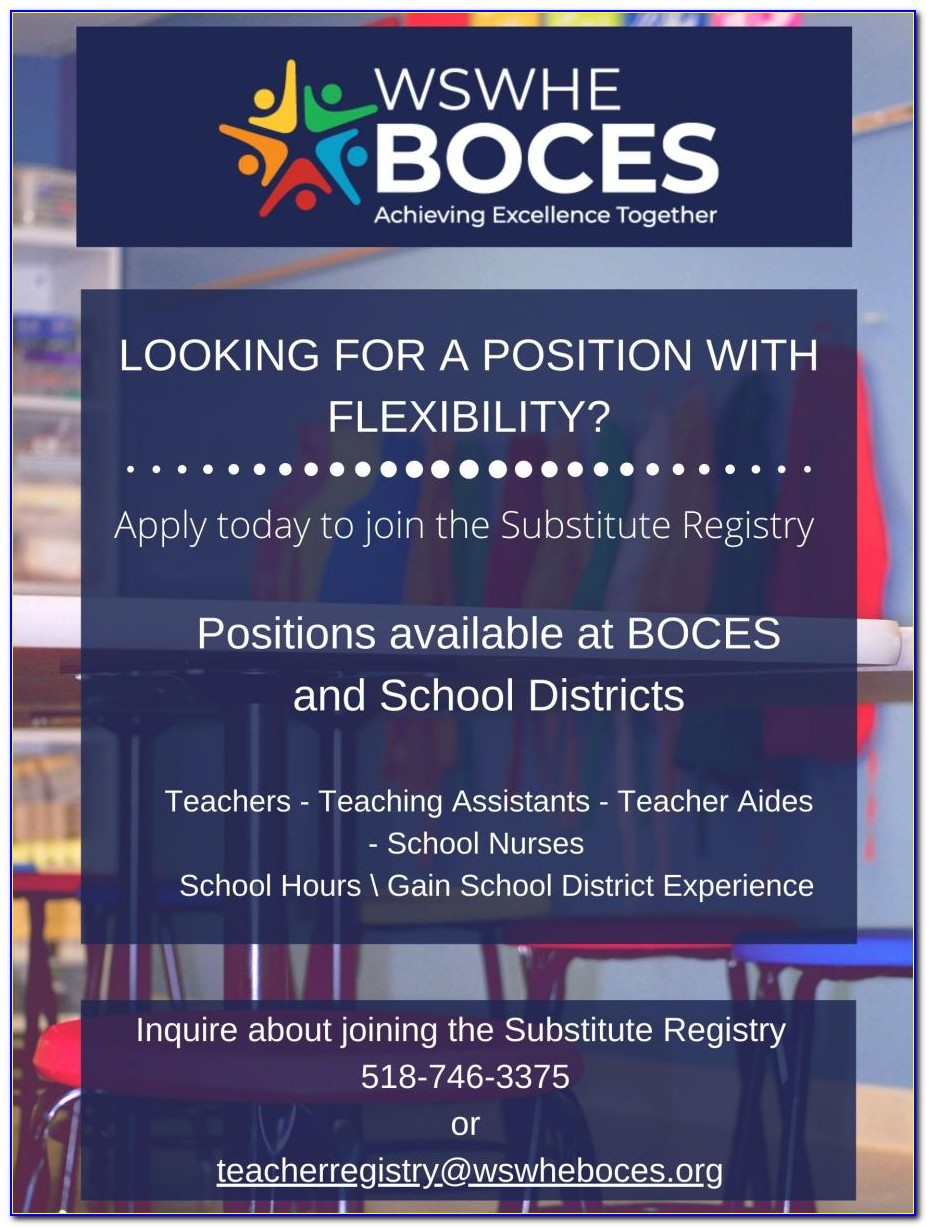 Ocm Boces Teacher Assistant Certification