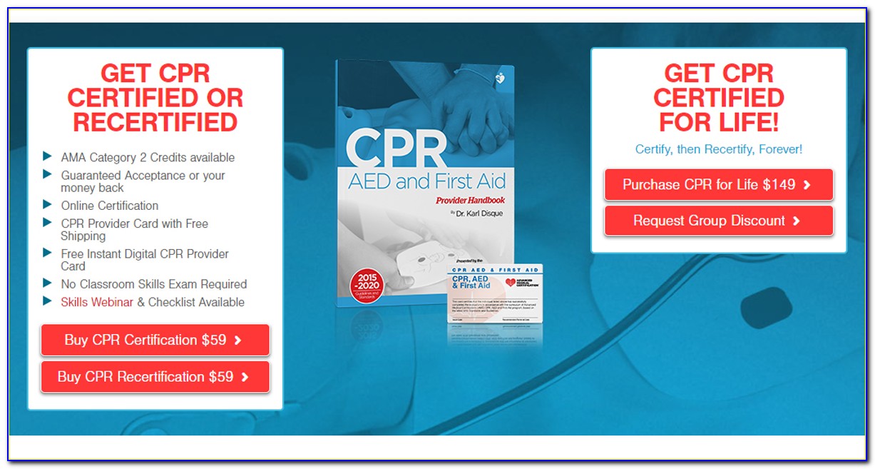 Online Cpr Aed Certification Renewal