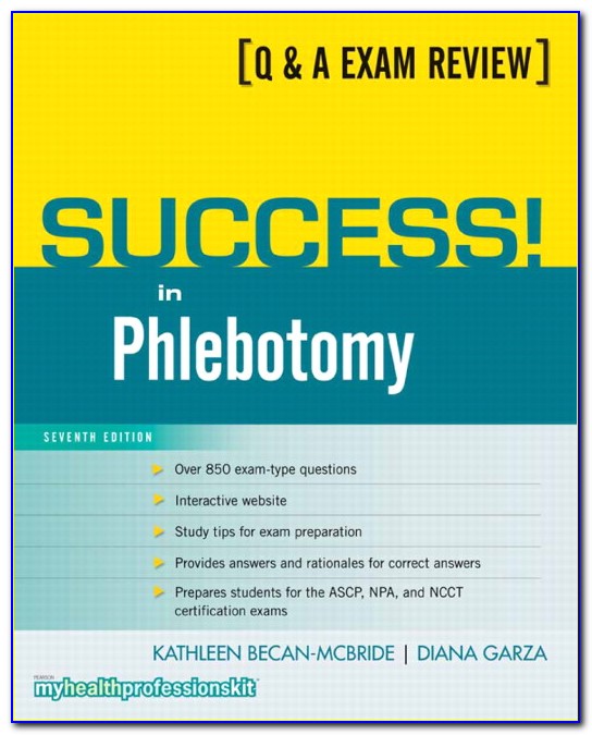 Phlebotomy Certification Practice Test Questions