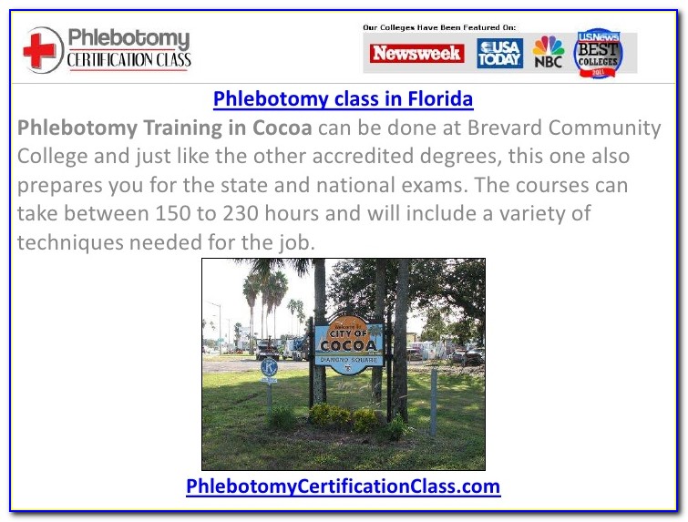 Phlebotomy Schools In Jacksonville Florida