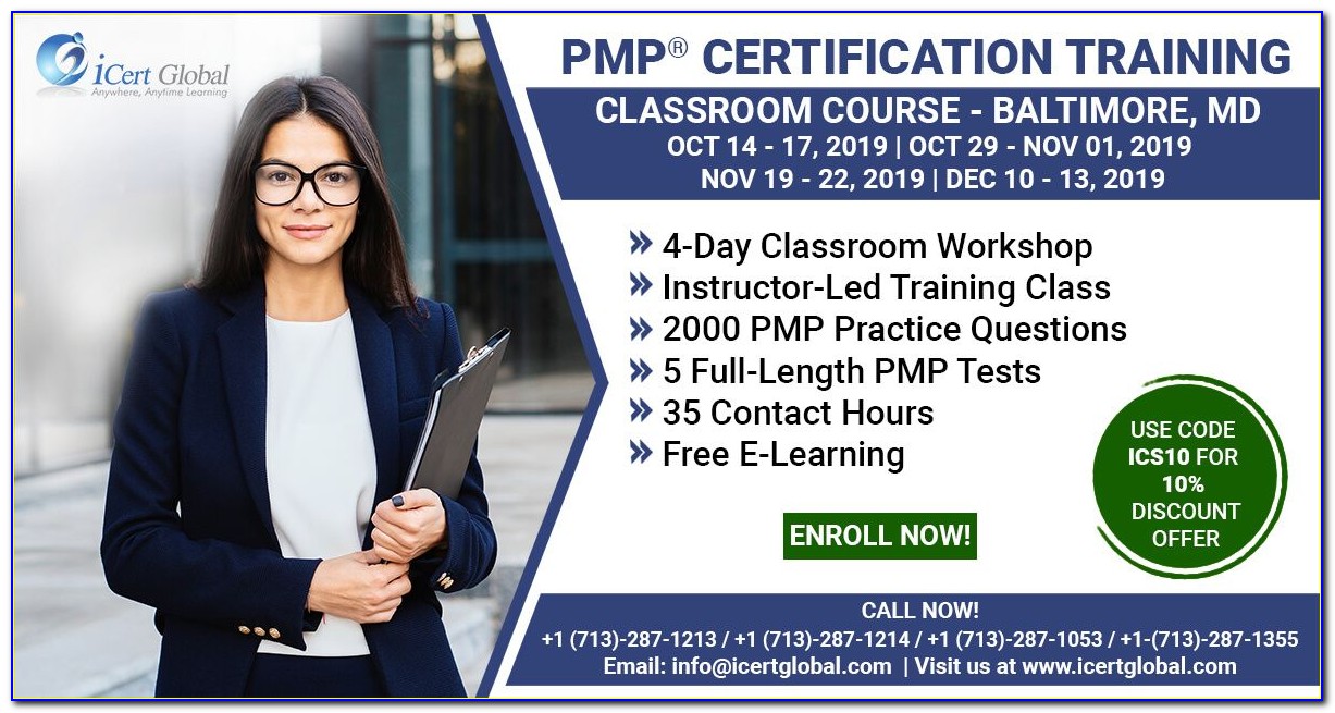 Pmp Certification Course In Baltimore