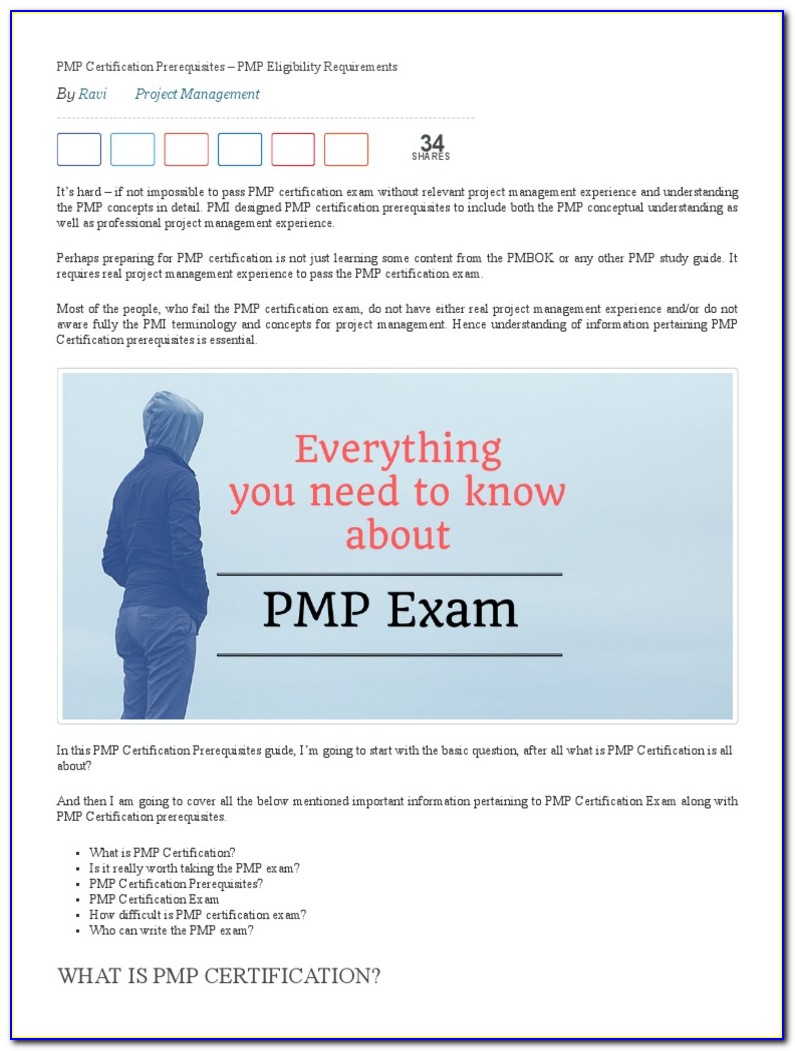 Pmp Certification Duration
