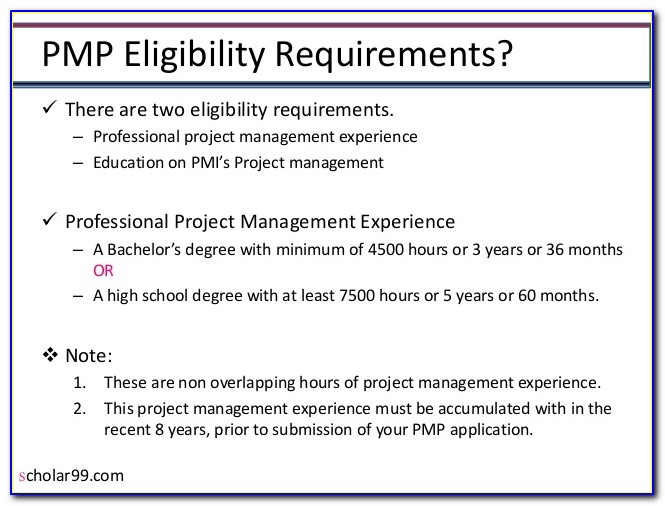 Pmp Certification Expiration Date