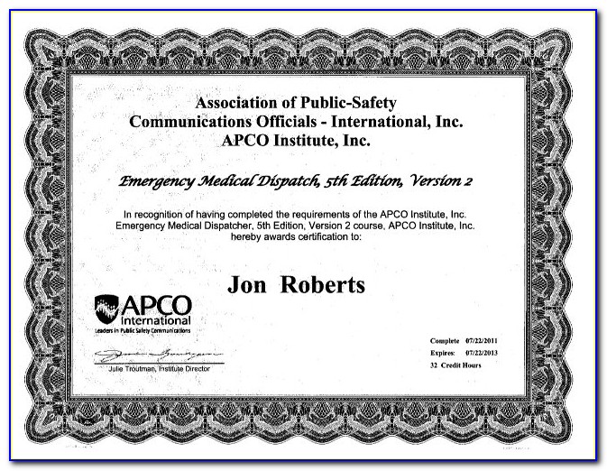 Public Safety Telecommunicator Certification In The State Of Florida