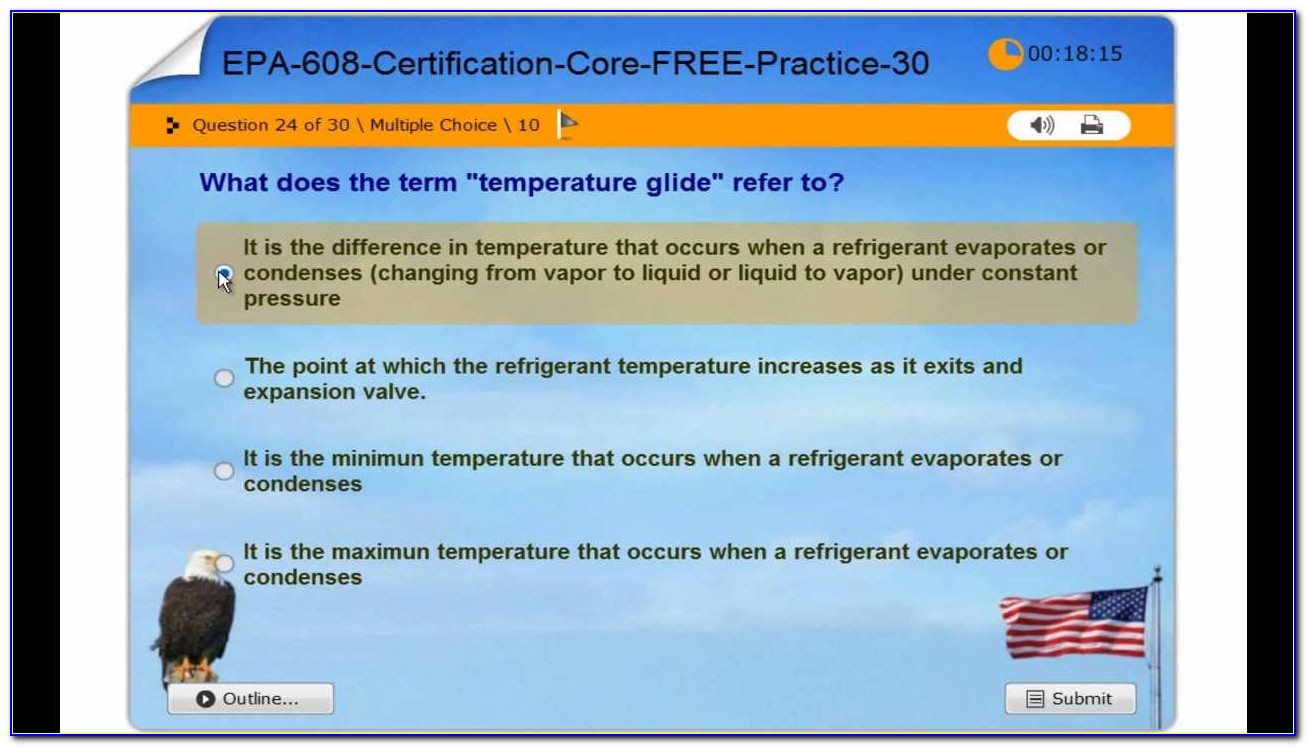 Refrigerant Certification Test Online