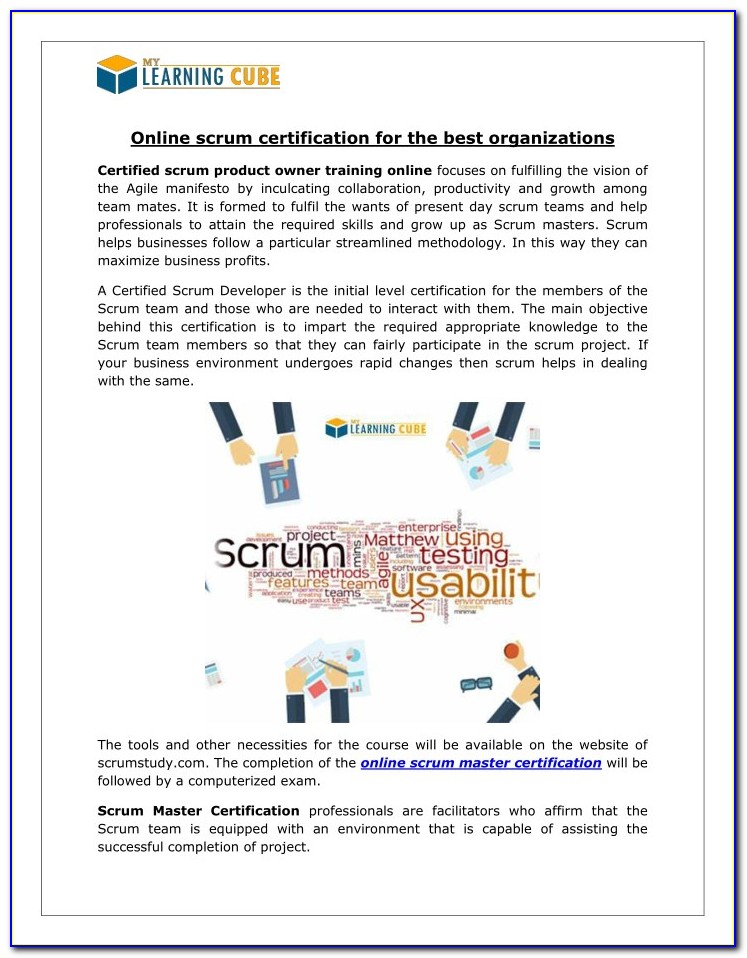 Scrum Master Certification Delhi Ncr