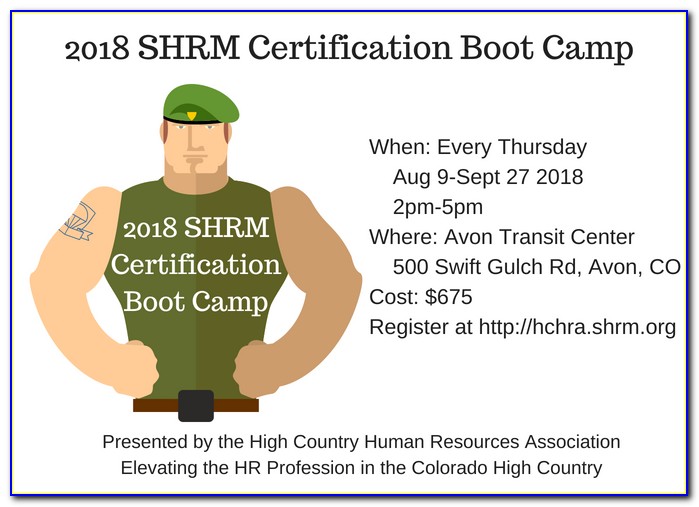 Shrm Cp Or Phr Certification Preferred