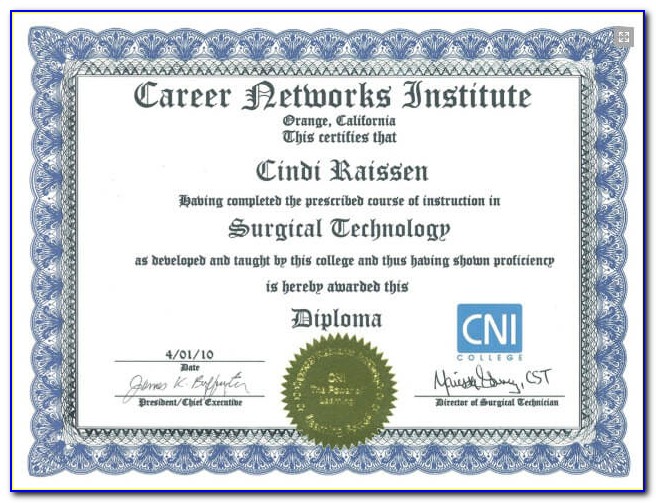 Surgical Technologist Certification Online