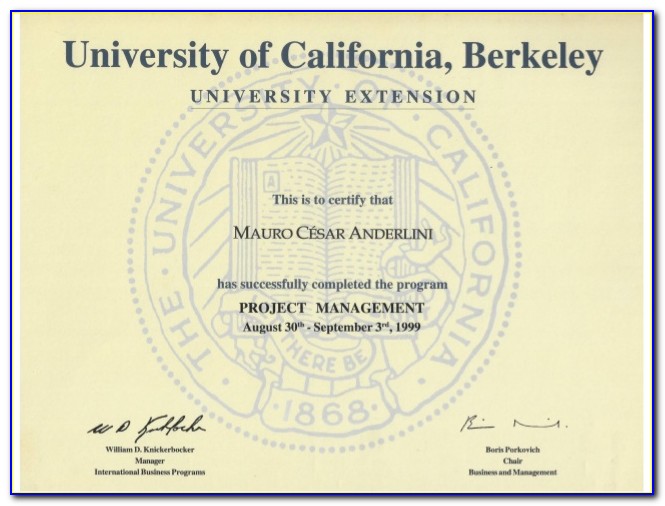 Uc Berkeley Certificate Programs