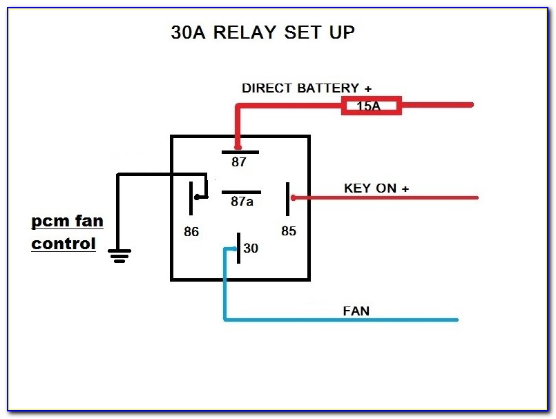 12v Relay Wiring Diagram 8 Pin