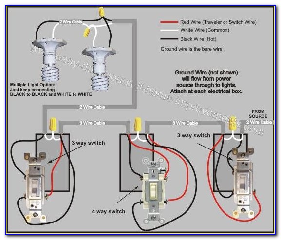 4 Way Switch Wiring Diagram Multiple Lights Pdf