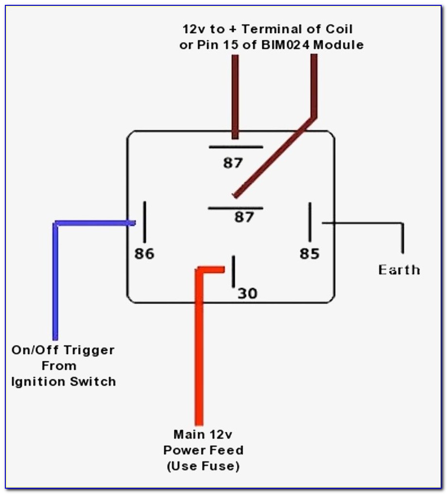 5 Pin Relay Switch Diagram