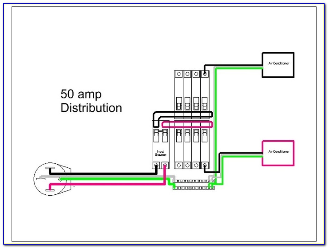 50 Amp Generator Plug Wiring Diagram