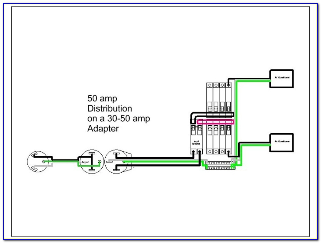 50 Amp To 30 Amp Rv Plug Wiring Diagram