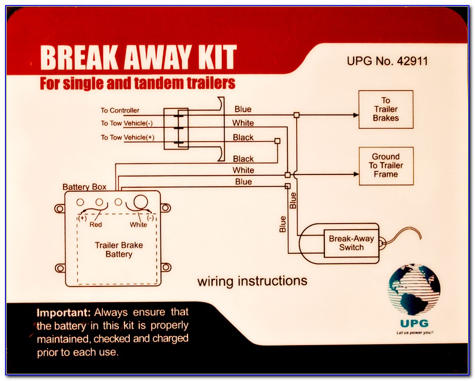 7 Pin Trailer Trailer Breakaway Switch Wiring Diagram