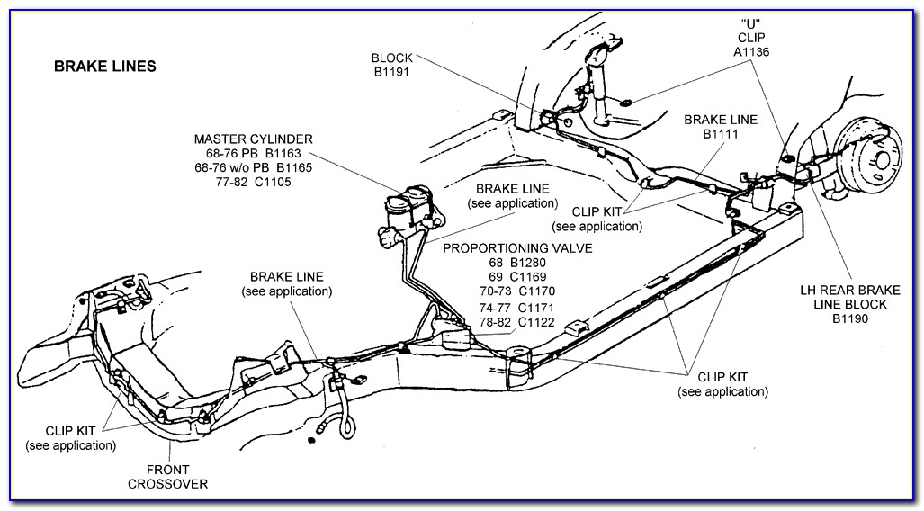 99 Chevy 1500 Brake Line Diagram