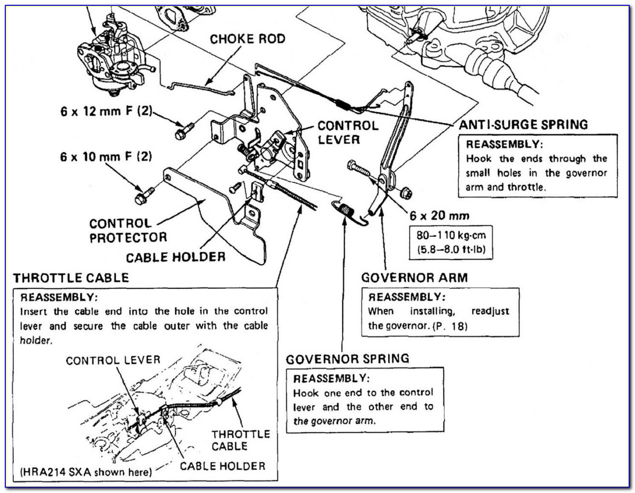 Briggs And Stratton Pressure Washer Throttle Spring Diagram