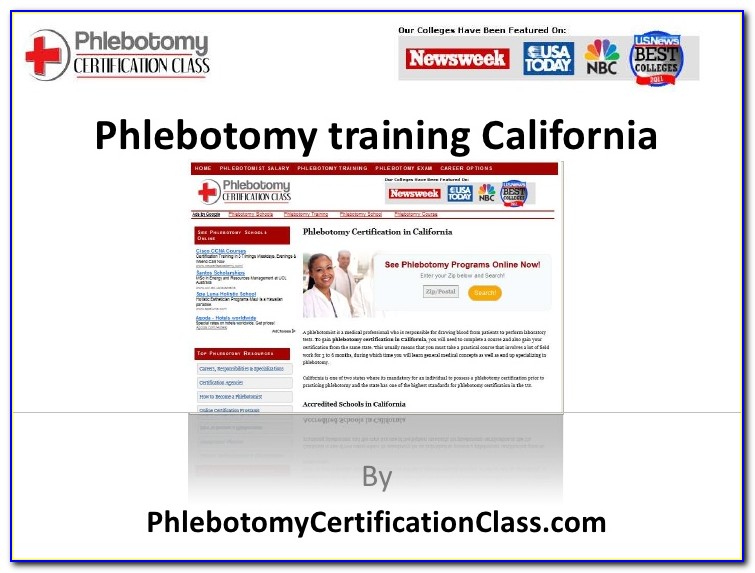 Certified Phlebotomist Wisconsin