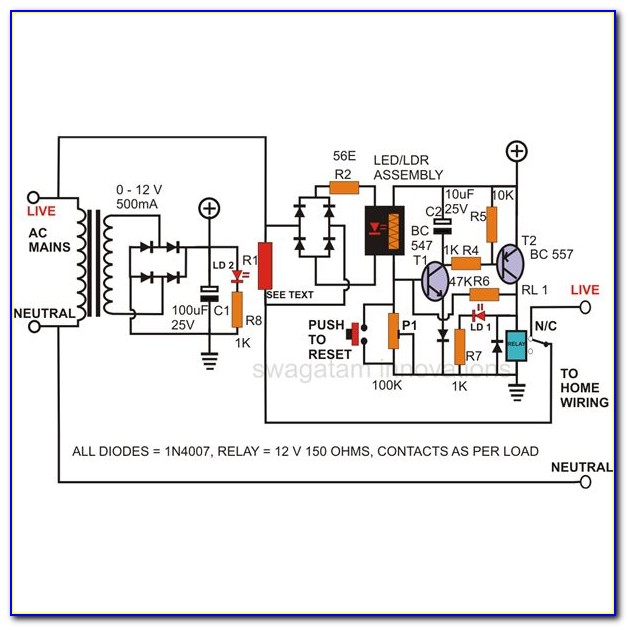 Circuit Breaker Diagram Wiring