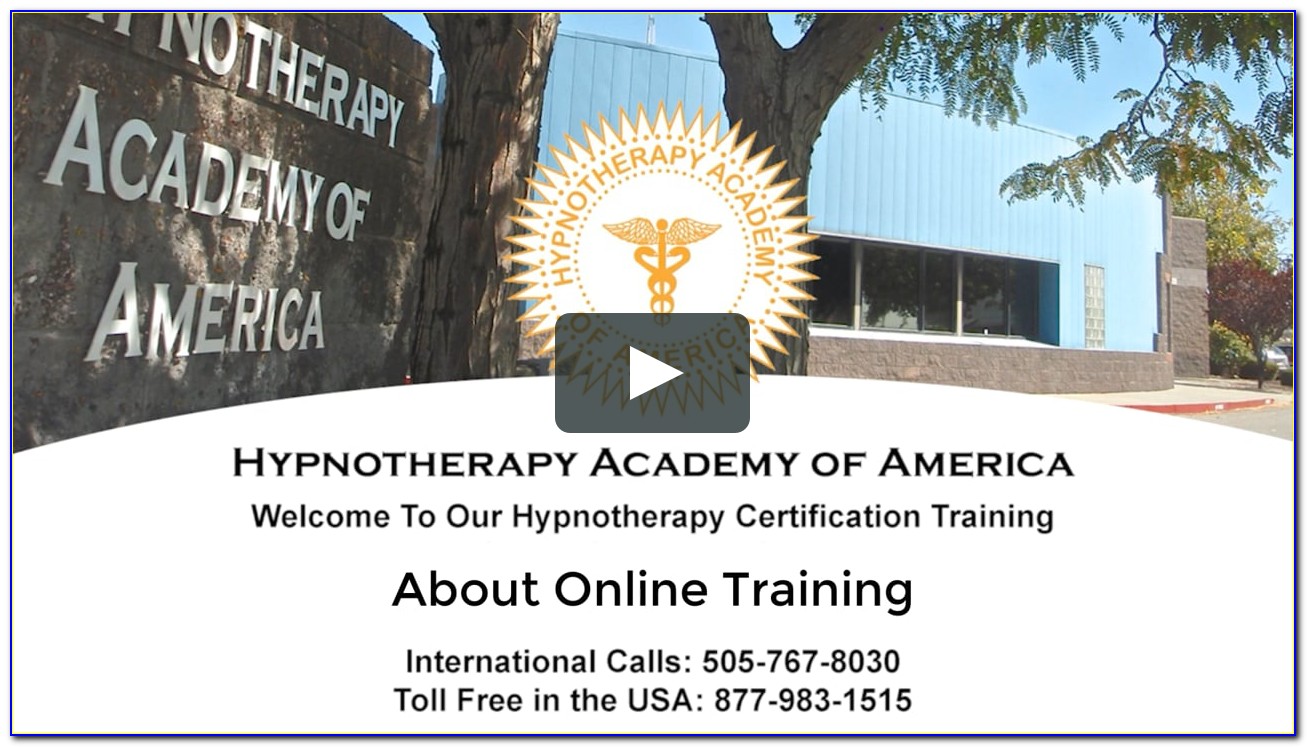 Clinical Hypnotherapy Certification Online